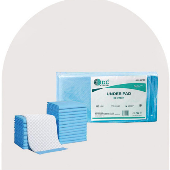 مفارش سرير طبية ماصة ADC UnderPad ( Enco Sheet )